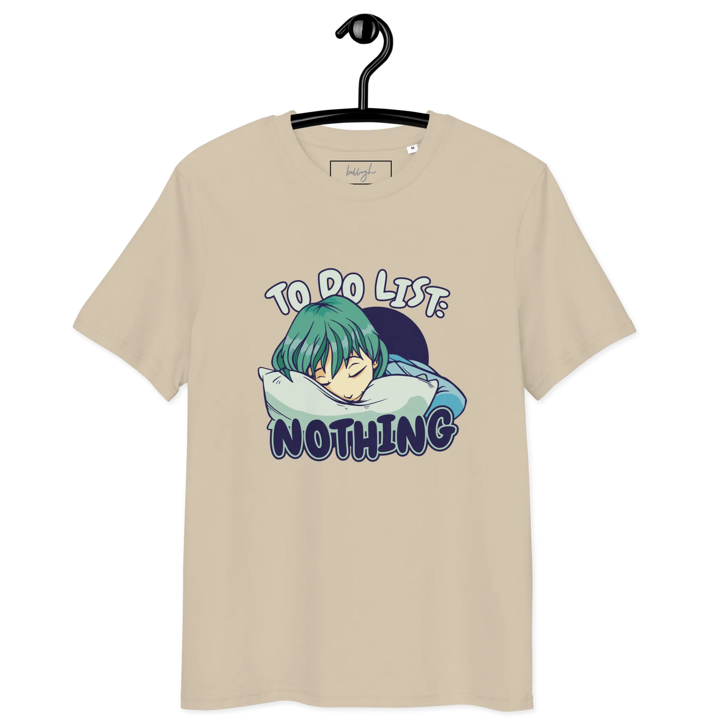Do Nothing – Bio-Schlafshirt für echte Entspannungskünstler
