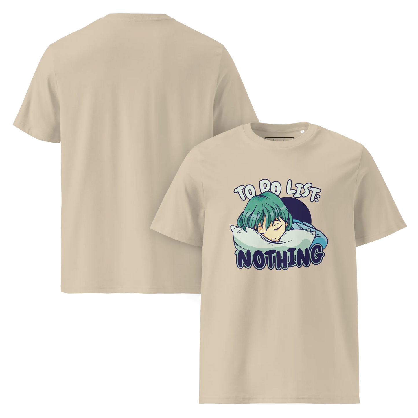 Do Nothing – Bio-Schlafshirt für echte Entspannungskünstler