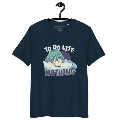 Do Nothing – Bio-Schlafshirt für echte Entspannungskünstler