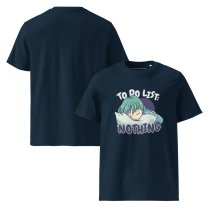 Do Nothing – Bio-Schlafshirt für echte Entspannungskünstler