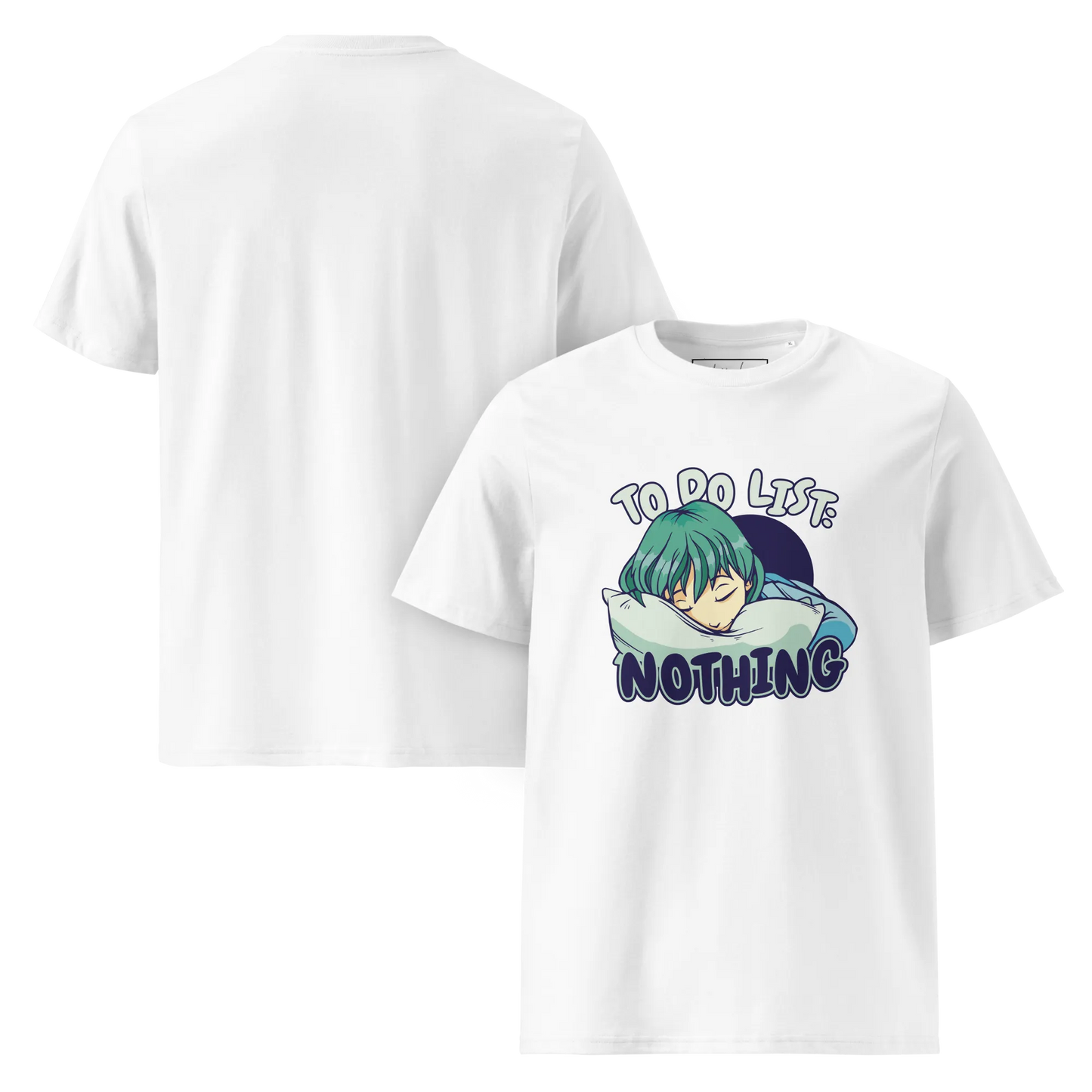 Do Nothing – Bio-Schlafshirt für echte Entspannungskünstler