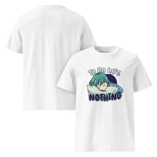 Do Nothing – Bio-Schlafshirt für echte Entspannungskünstler