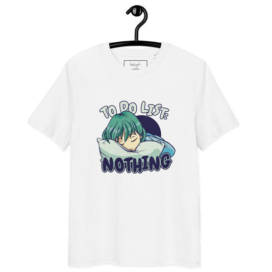 Do Nothing – Bio-Schlafshirt für echte Entspannungskünstler