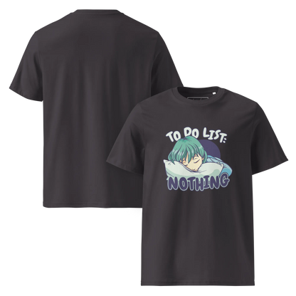 Do Nothing – Bio-Schlafshirt für echte Entspannungskünstler