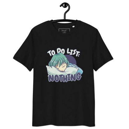 Do Nothing – Bio-Schlafshirt für echte Entspannungskünstler