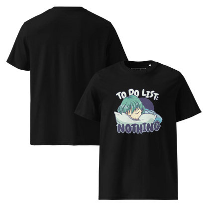 Do Nothing – Bio-Schlafshirt für echte Entspannungskünstler