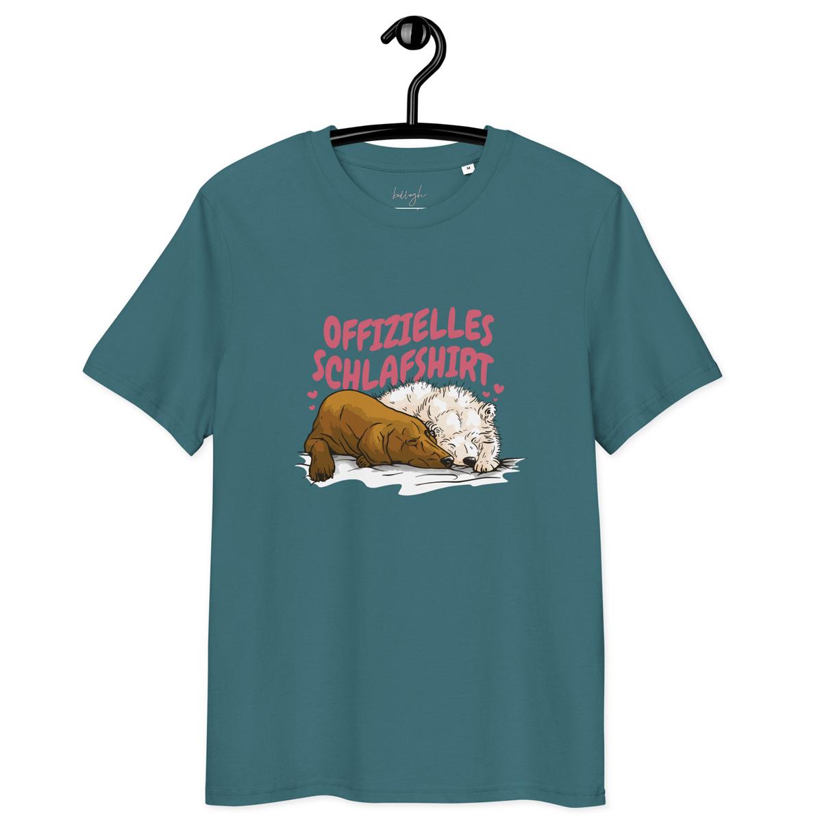 Schlafshirt Two Dog – Bio Baumwolle Schlafshirt & cozy 🐕