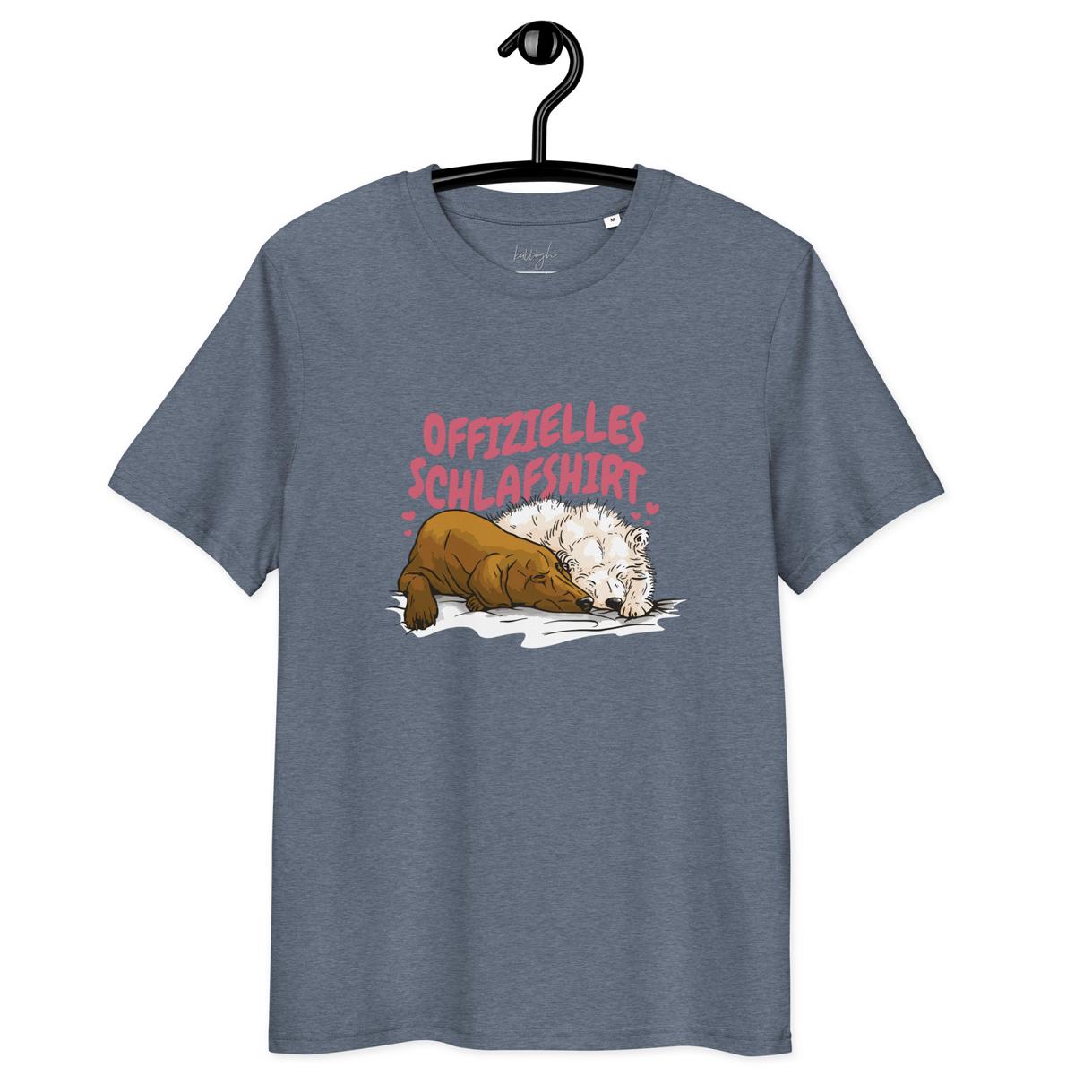 Schlafshirt Two Dog – Bio Baumwolle Schlafshirt & cozy 🐕