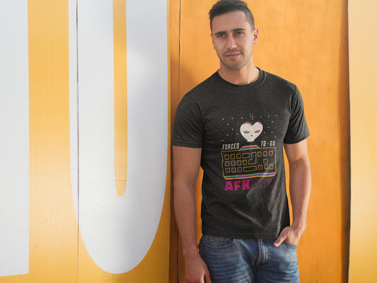 AFK? Leider ja – Gaming-Shirt aus Bio-Baumwolle