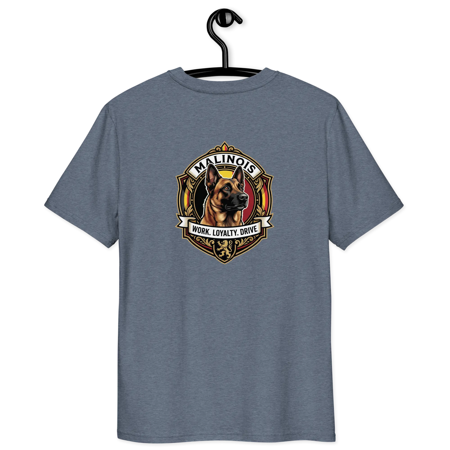 Malinois Dog Badge – Bio-T-Shirt | bullogh
