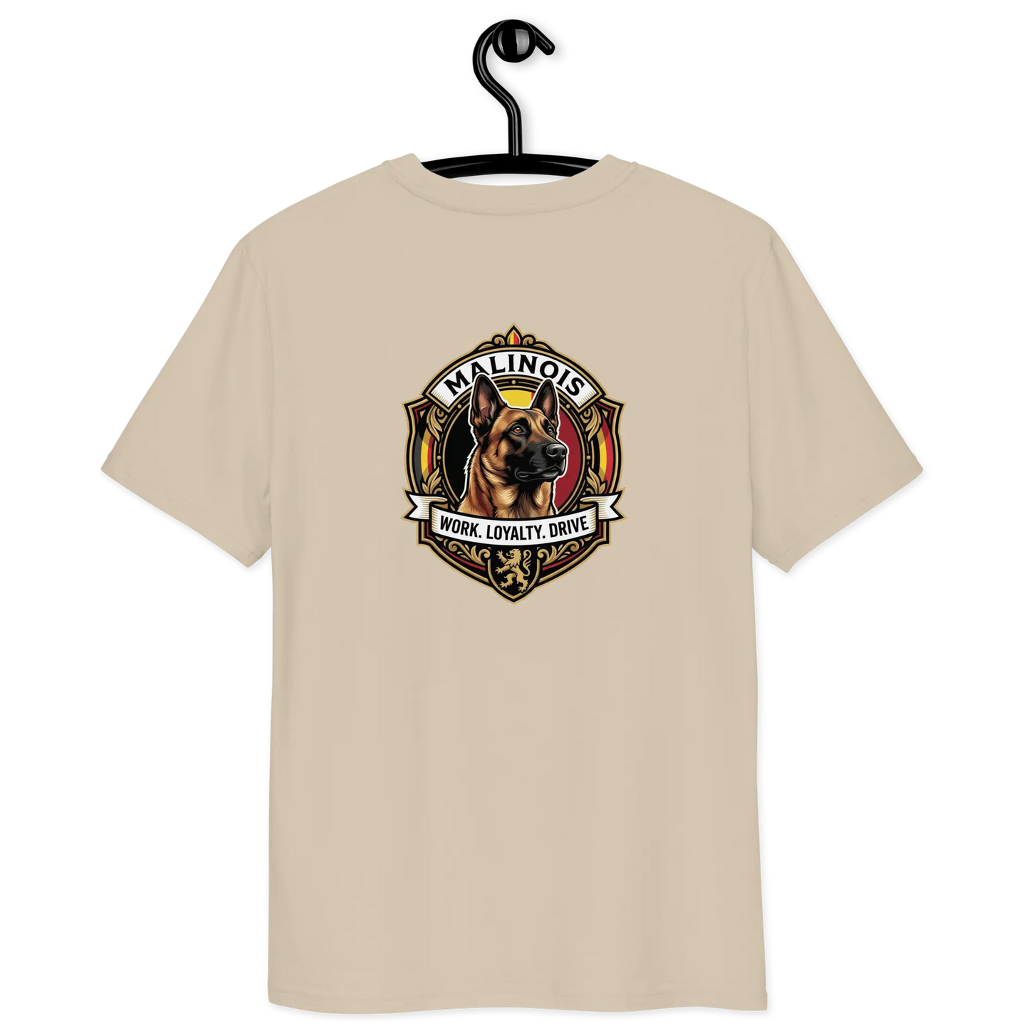 Malinois Dog Badge – Bio-T-Shirt | bullogh