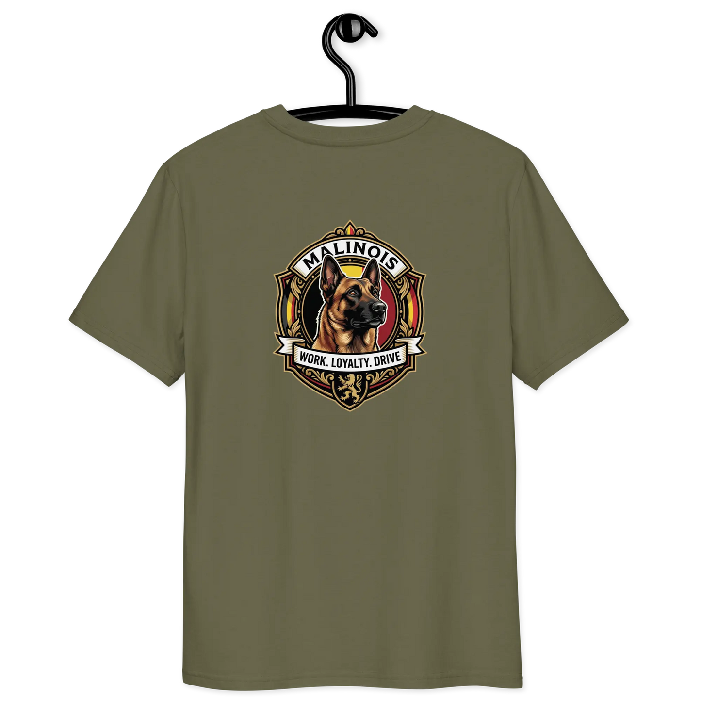 Malinois Dog Badge – Bio-T-Shirt | bullogh