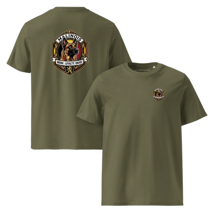 Malinois Dog Badge – Bio-T-Shirt | bullogh