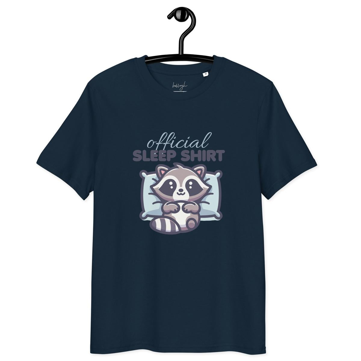 Offizielles Schlafshirt Waschbär – Bio Baumwolle & cozy 🦝