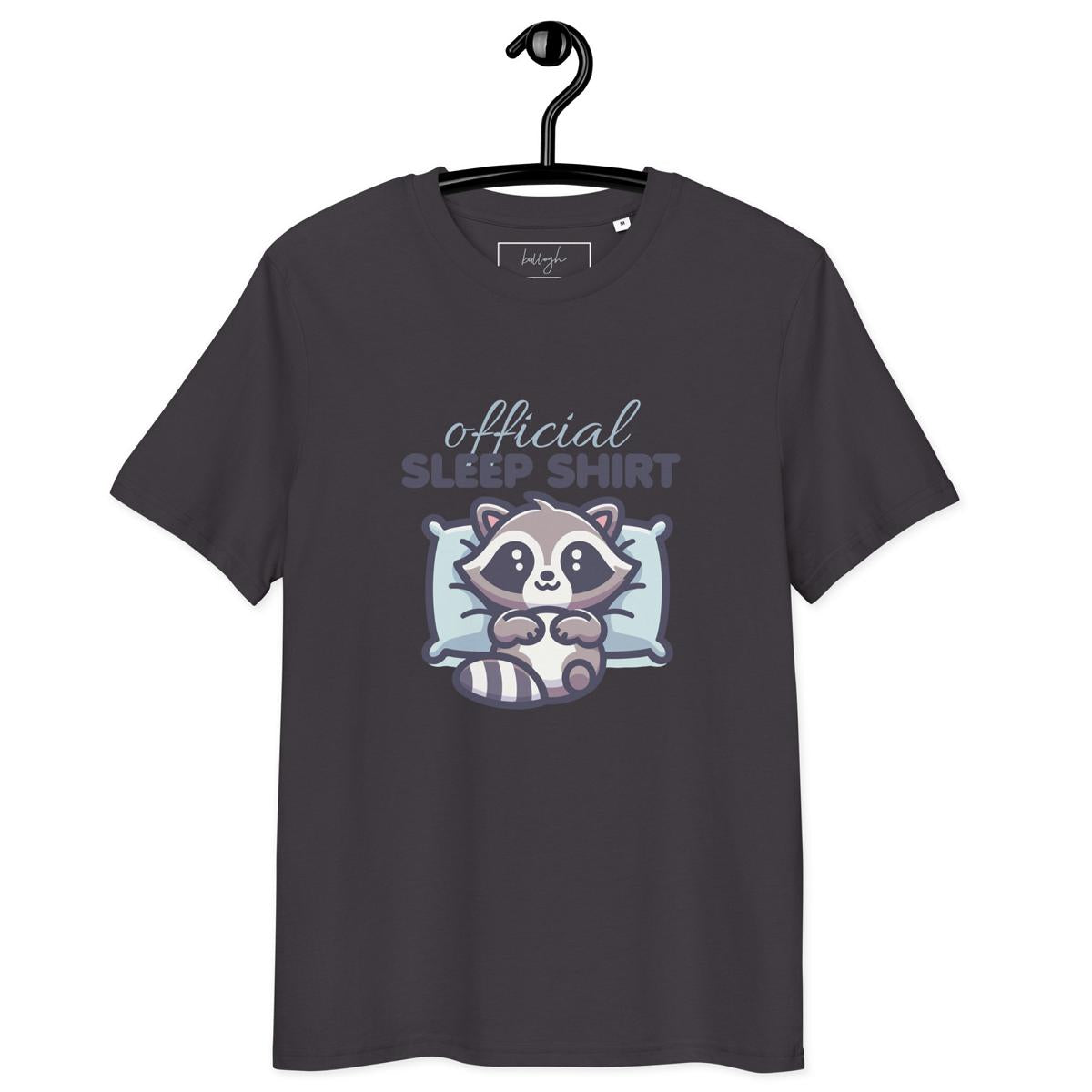 Offizielles Schlafshirt Waschbär – Bio Baumwolle & cozy 🦝