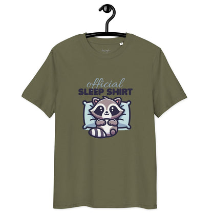 Offizielles Schlafshirt Waschbär – Bio Baumwolle & cozy 🦝
