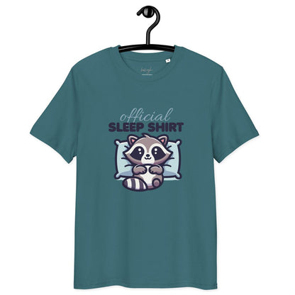 Offizielles Schlafshirt Waschbär – Bio Baumwolle & cozy 🦝