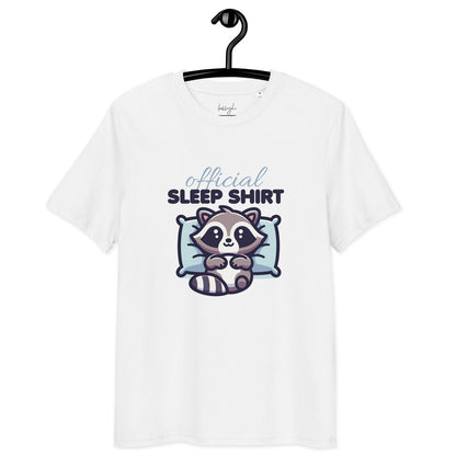 Offizielles Schlafshirt Waschbär – Bio Baumwolle & cozy 🦝