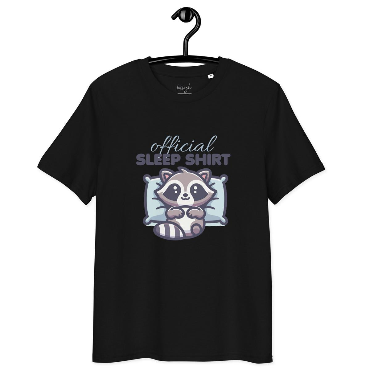 Offizielles Schlafshirt Waschbär – Bio Baumwolle & cozy 🦝