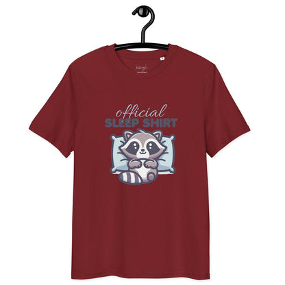 Offizielles Schlafshirt Waschbär – Bio Baumwolle & cozy 🦝
