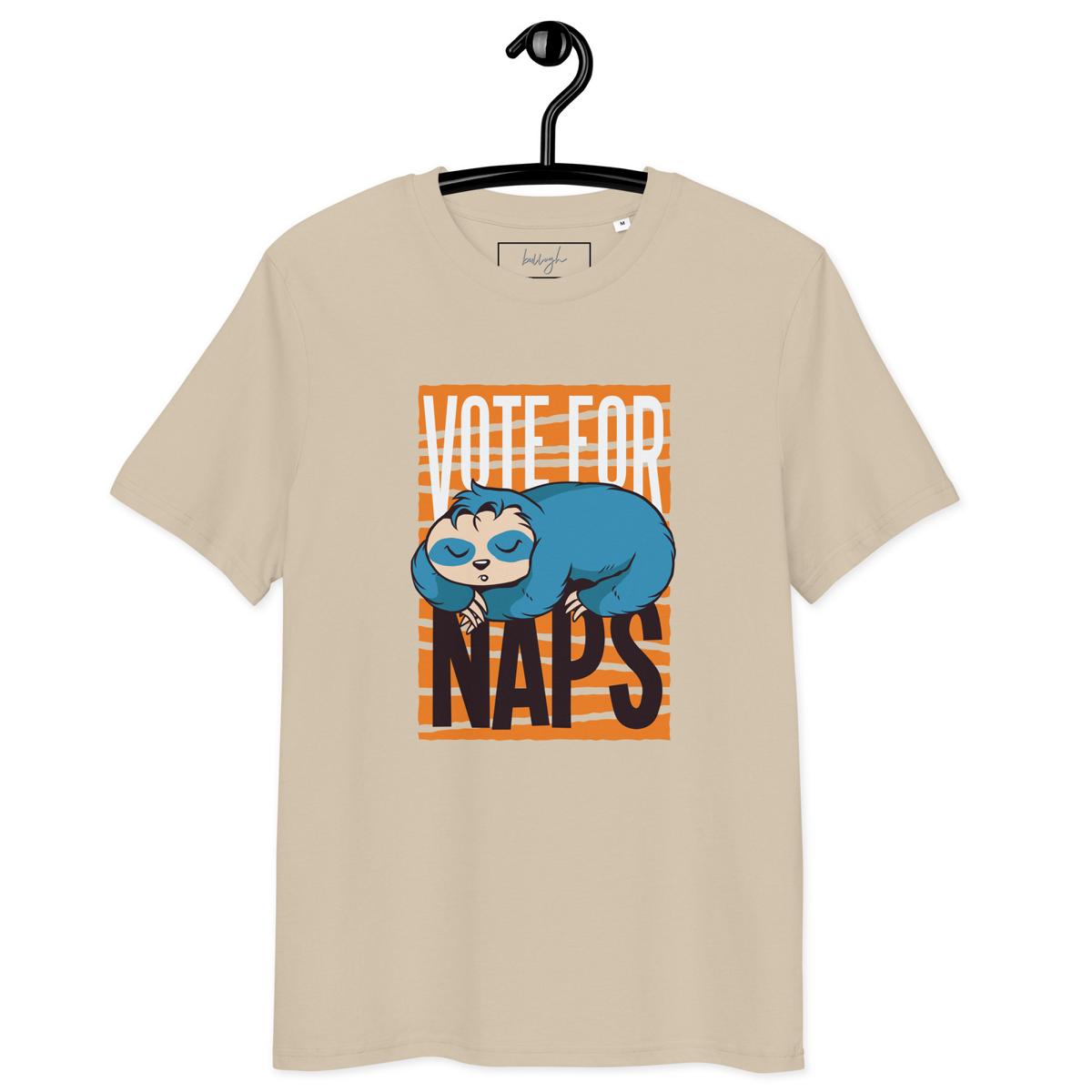 Nap Champion – Faultier Schlafshirt cozy & Bio 🦥