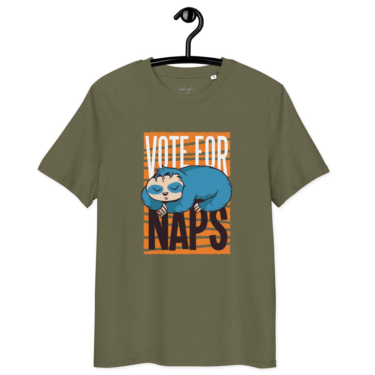 Nap Champion – Faultier Schlafshirt cozy & Bio 🦥