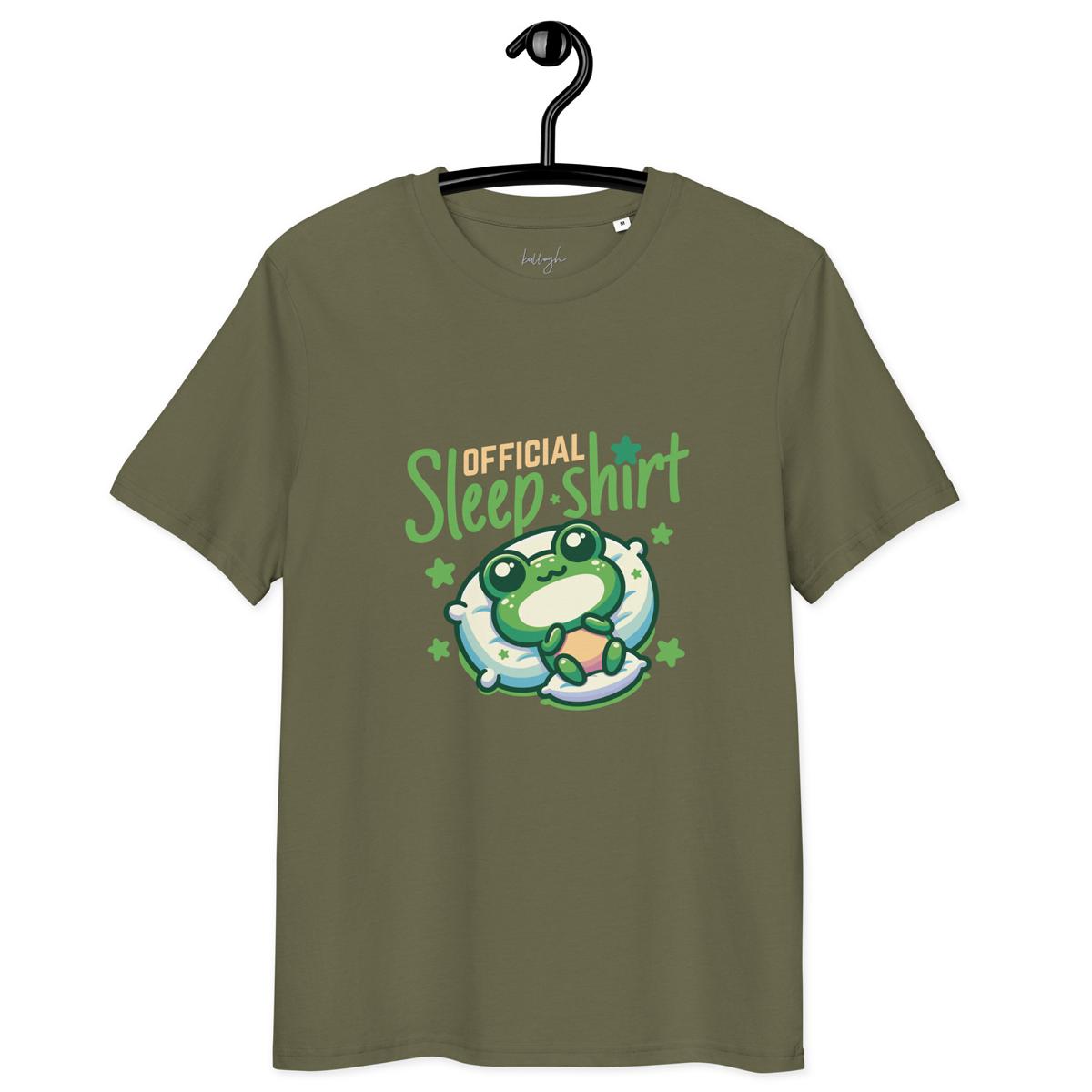 Offizielles Schlafshirt Frosch – Bio Baumwolle & gemütlich 🐸