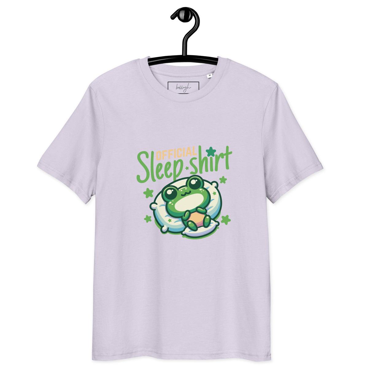 Offizielles Schlafshirt Frosch – Bio Baumwolle & gemütlich 🐸