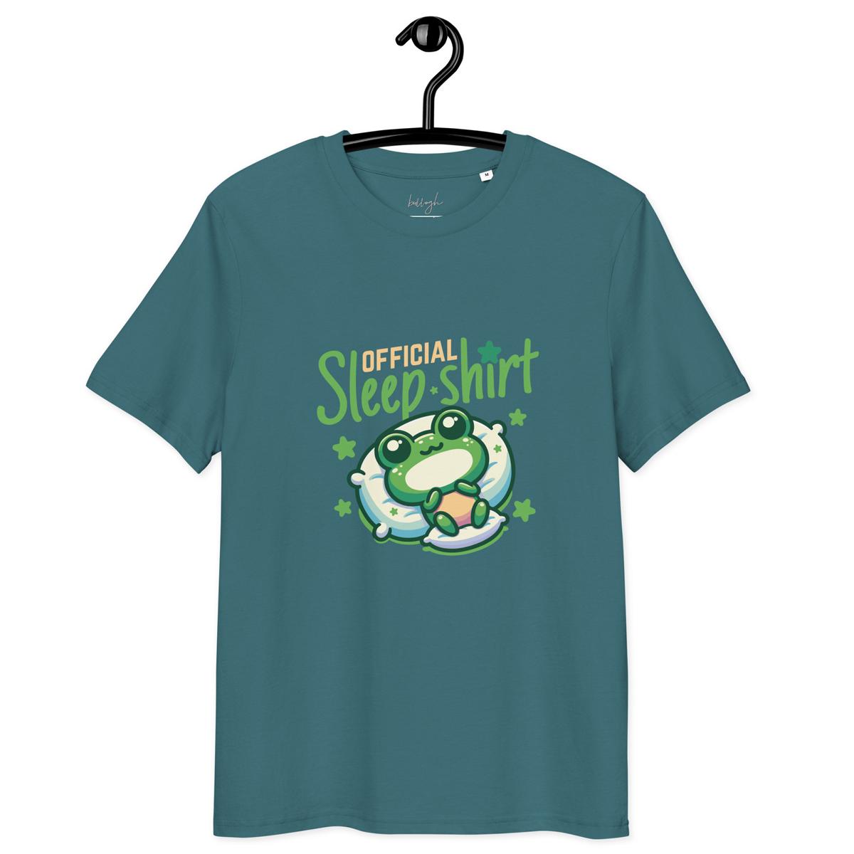 Offizielles Schlafshirt Frosch – Bio Baumwolle & gemütlich 🐸