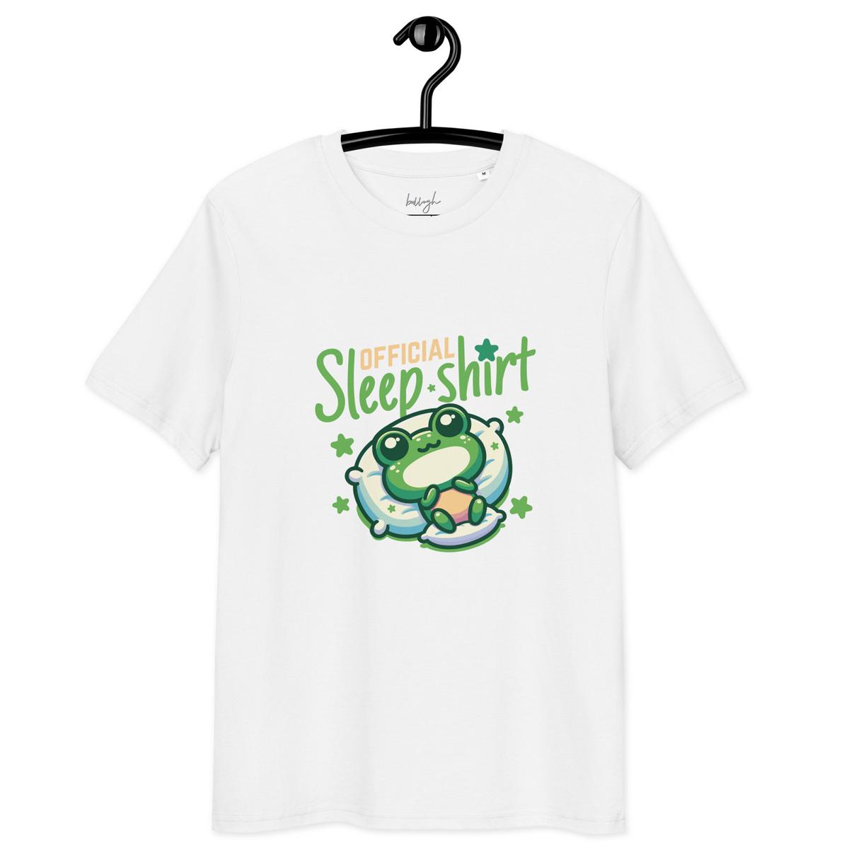 Offizielles Schlafshirt Frosch – Bio Baumwolle & gemütlich 🐸
