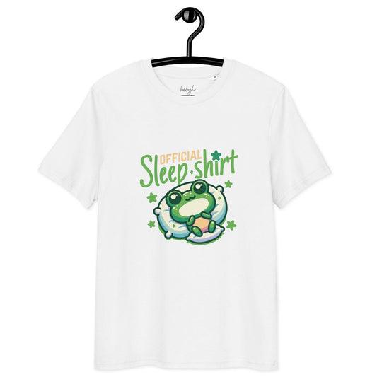 Offizielles Schlafshirt Frosch – Bio-Baumwolle für Langschläfer