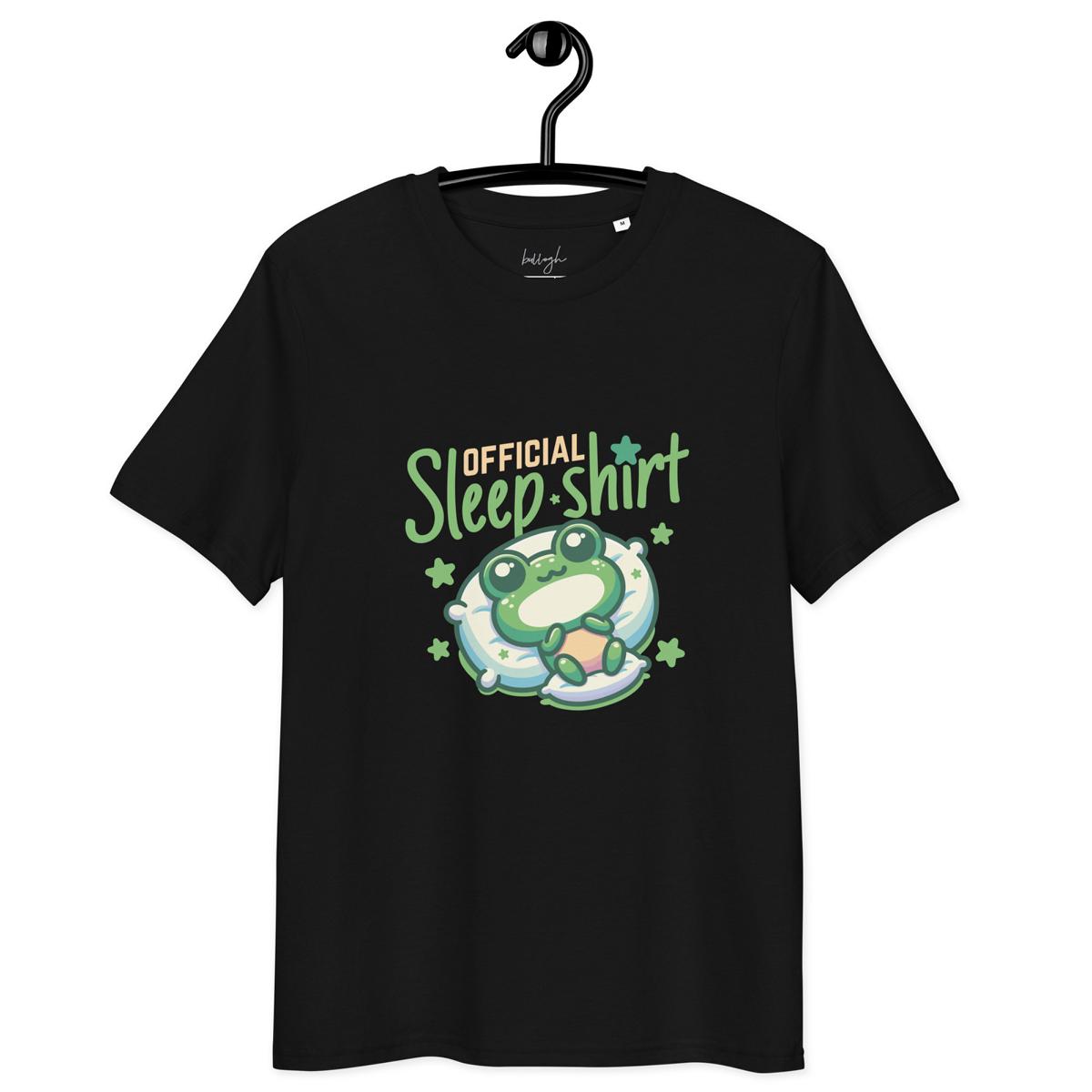 Offizielles Schlafshirt Frosch – Bio Baumwolle & gemütlich 🐸
