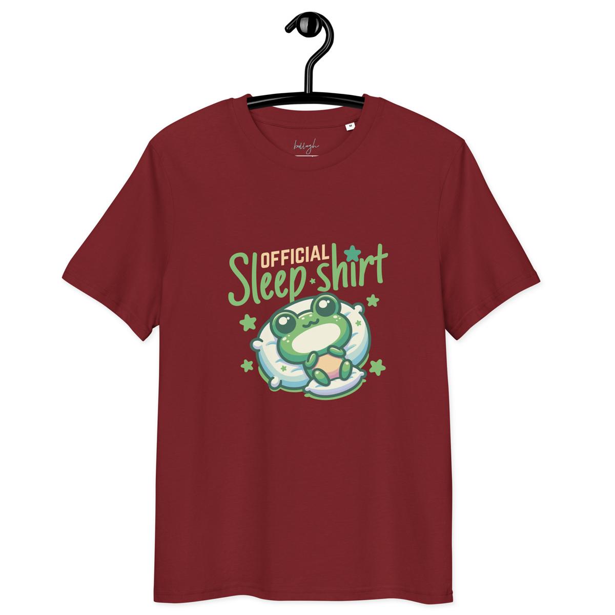 Offizielles Schlafshirt Frosch – Bio Baumwolle & gemütlich 🐸