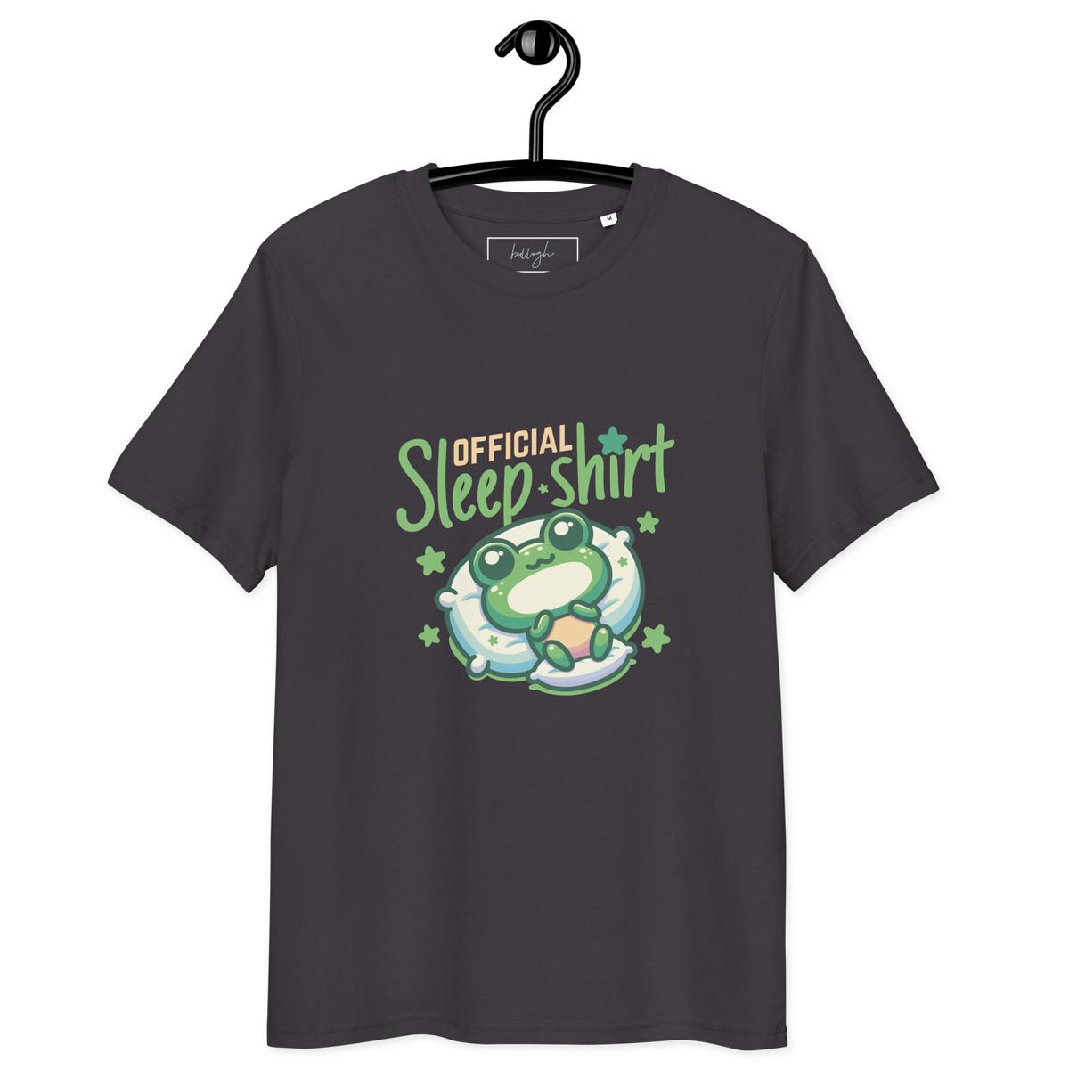 Offizielles Schlafshirt Frosch – Bio Baumwolle & gemütlich 🐸