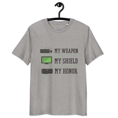 Gaming-Shirt „My Shield“ – Bio, fair und voller Power
