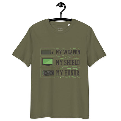 Gaming-Shirt „My Shield“ – Bio, fair und voller Power