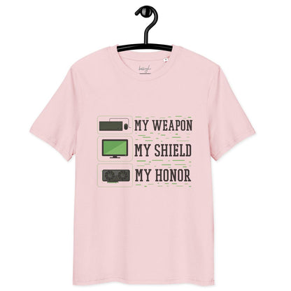 Gaming-Shirt „My Shield“ – Bio, fair und voller Power