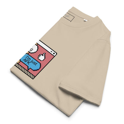 Just AFK – Bio Shirt für Zocker, die kurz mal weg sind