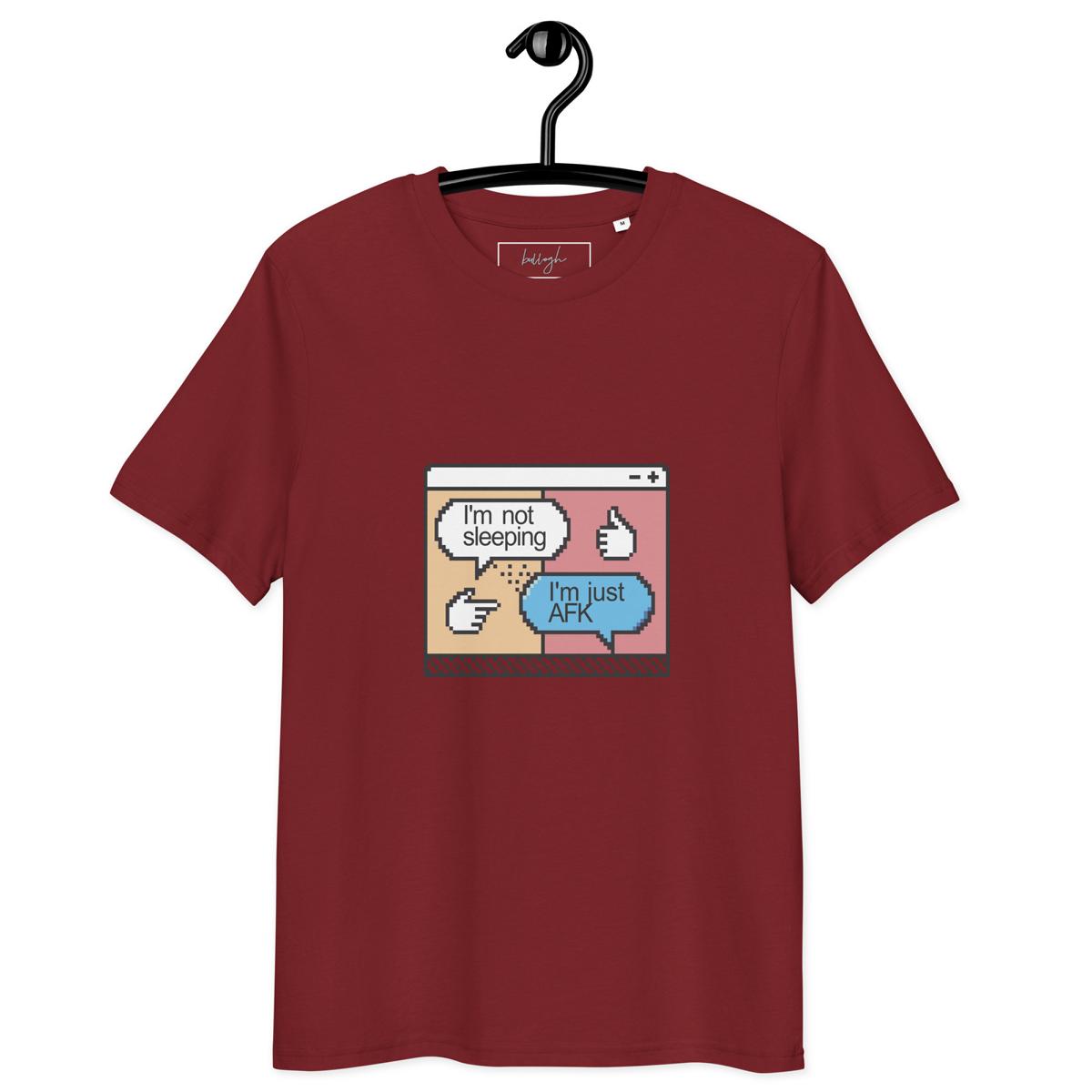 Just AFK – Bio Shirt für Zocker, die kurz mal weg sind