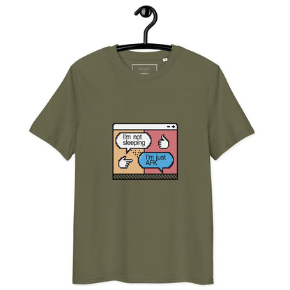 Just AFK – Bio Shirt für Zocker, die kurz mal weg sind