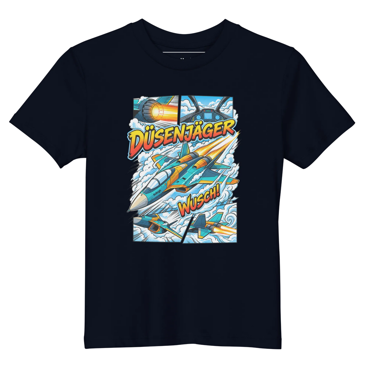 Düsenjäger - Kinder T-Shirts aus Bio Baumwolle