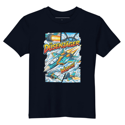 Düsenjäger - Kinder T-Shirts aus Bio Baumwolle