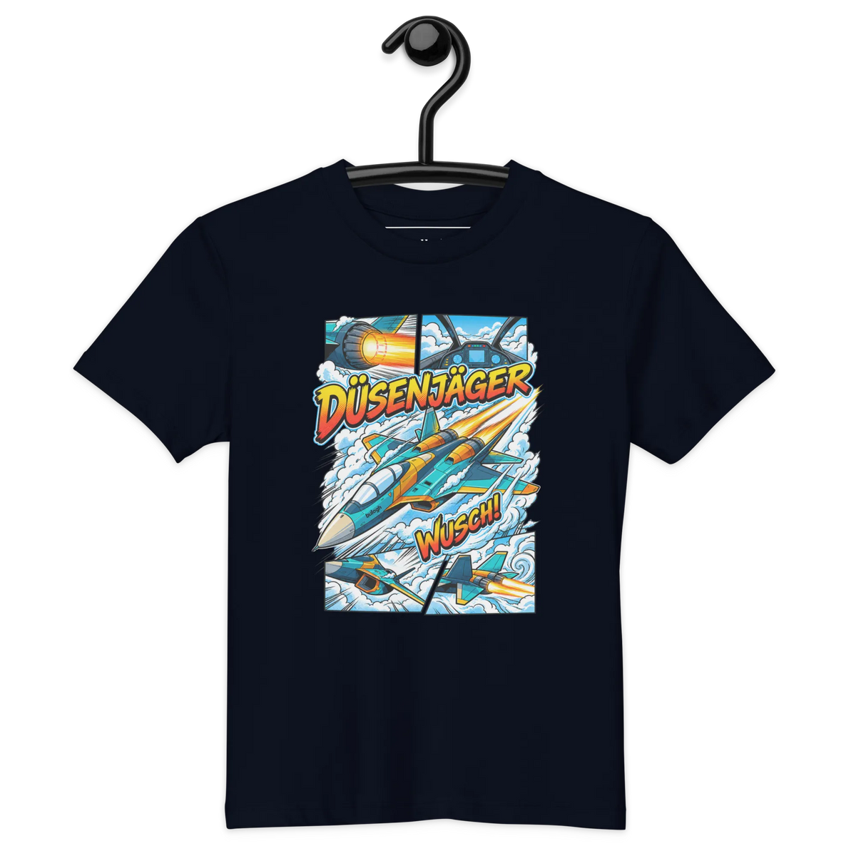 Düsenjäger - Kinder T-Shirts aus Bio Baumwolle