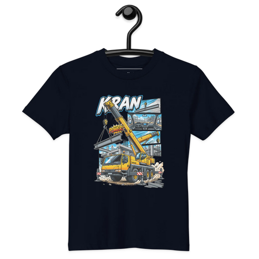 Kran - Kinder T-Shirts aus Bio Baumwolle