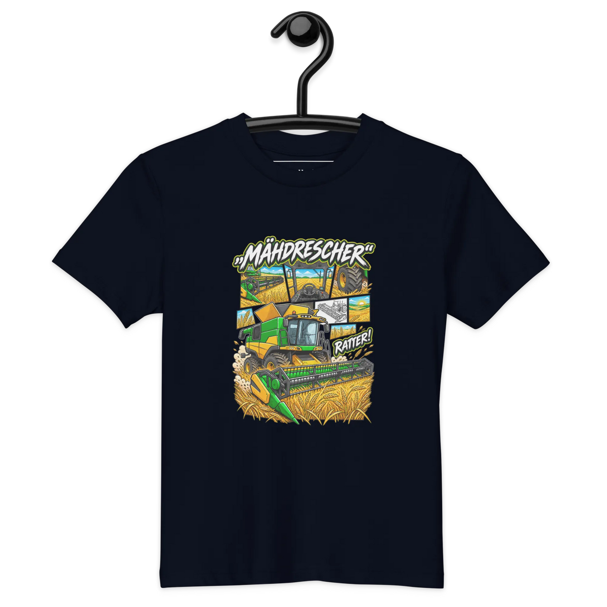 Mähdrescher - Kinder T-Shirts aus Bio Baumwolle
