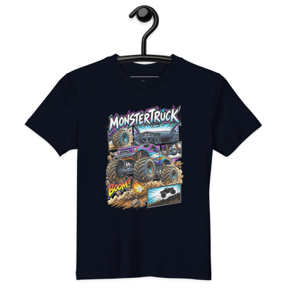 Monstertruck - Kinder T-Shirt aus Bio Baumwolle