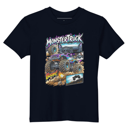 Monstertruck - Kinder T-Shirt aus Bio Baumwolle