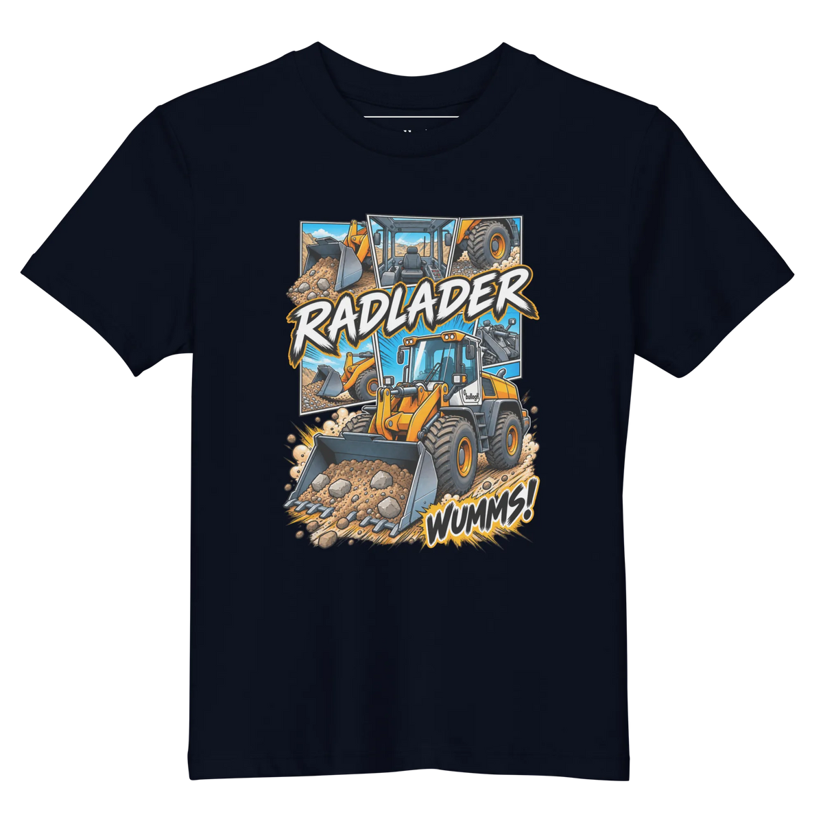 Radlader - Kinder T-Shirt aus Bio Baumwolle