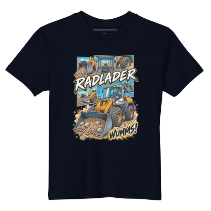 Radlader - Kinder T-Shirt aus Bio Baumwolle
