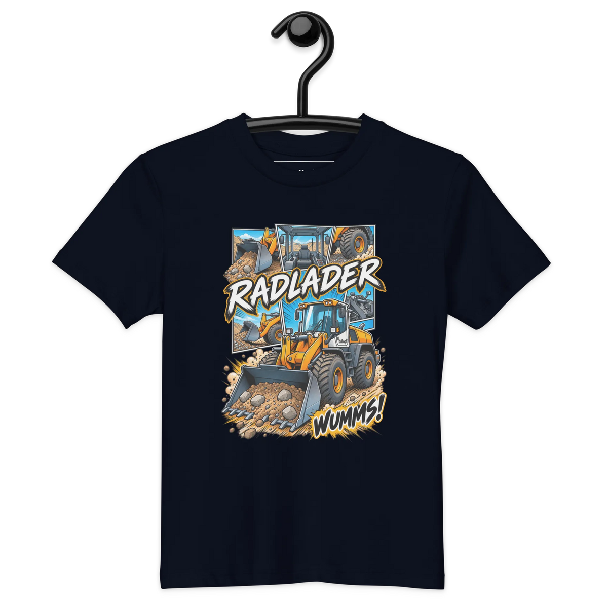 Radlader - Kinder T-Shirt aus Bio Baumwolle